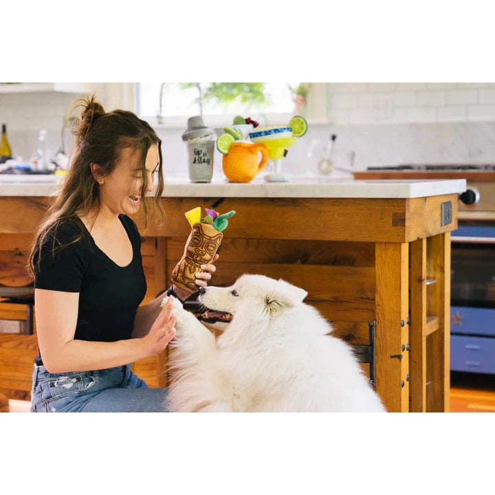 P.L.A.Y | Barktender - Tiki Time Plush Dog Toy-P.L.A.Y-Love My Hound