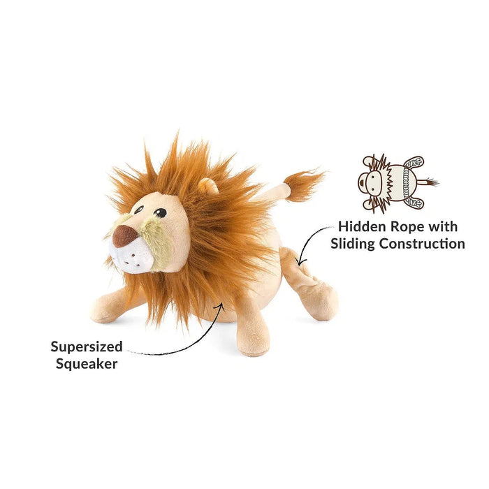 P.L.A.Y | Big 5 of Africa - Lion Plush Dog Toy-P.L.A.Y-Love My Hound