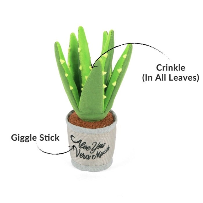 P.L.A.Y - Blooming Buddies - Aloe-ve You Plant Dog Toy-P.L.A.Y-Love My Hound