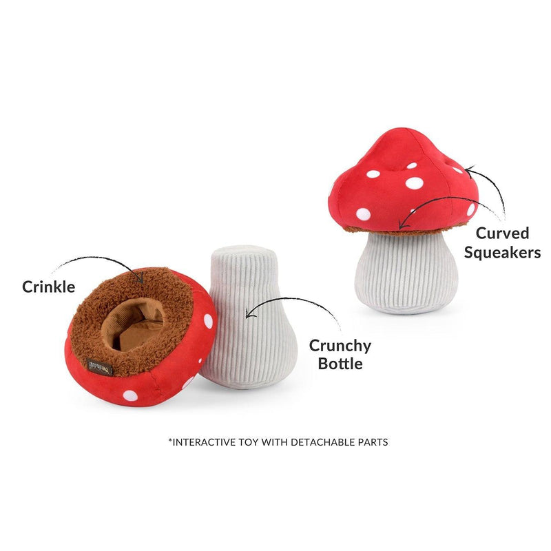P.L.A.Y - Blooming Buddies - Mutt's Mushroom Dog Toy-P.L.A.Y-Love My Hound