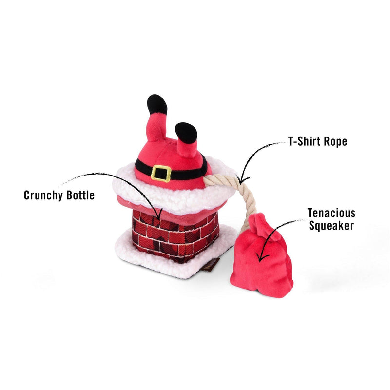 P.L.A.Y - Clumsy Claus Christmas Dog Toy-P.L.A.Y-Love My Hound