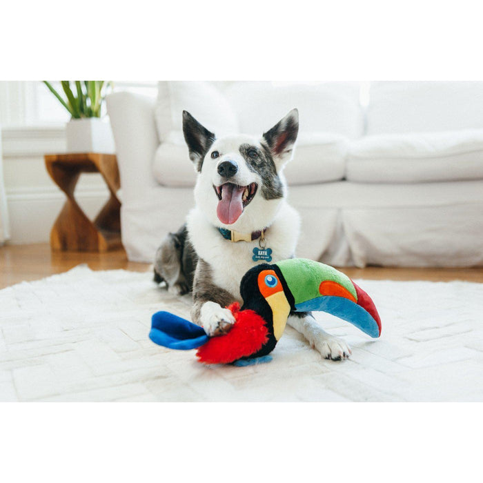 P.L.A.Y - Fetching Flock - Tito the Toucan Dog Toy-P.L.A.Y-Love My Hound