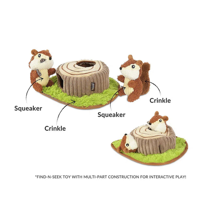 P.L.A.Y | Forest Friends Chippy and Cheeks the Chipmunks - Plush Dog Toy-P.L.A.Y-Love My Hound