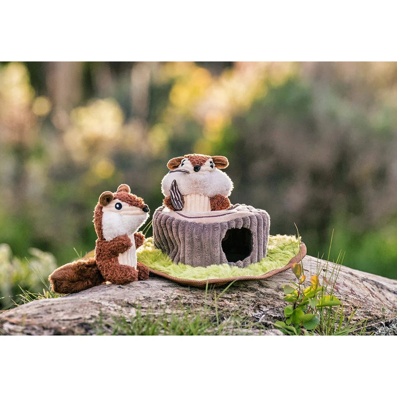 P.L.A.Y | Forest Friends Chippy and Cheeks the Chipmunks - Plush Dog Toy-P.L.A.Y-Love My Hound