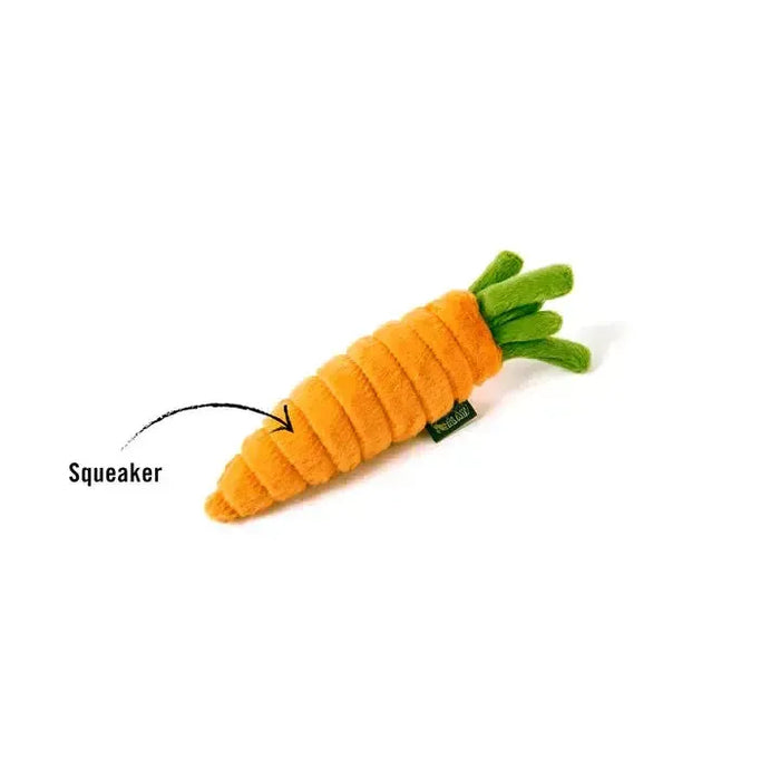 P.L.A.Y | Garden Fresh Carrot - Plush Dog Toy-P.L.A.Y-Love My Hound
