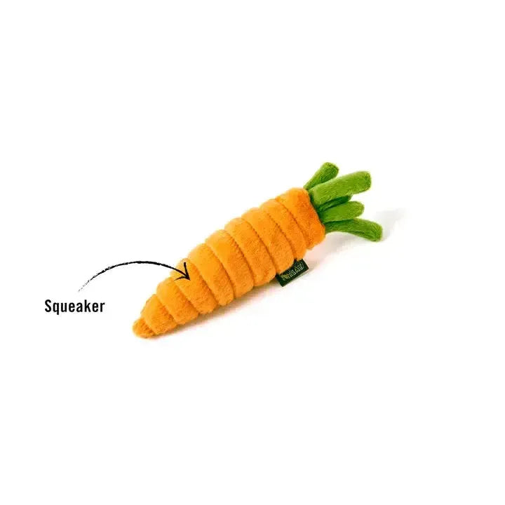P.L.A.Y | Garden Fresh Carrot - Plush Dog Toy