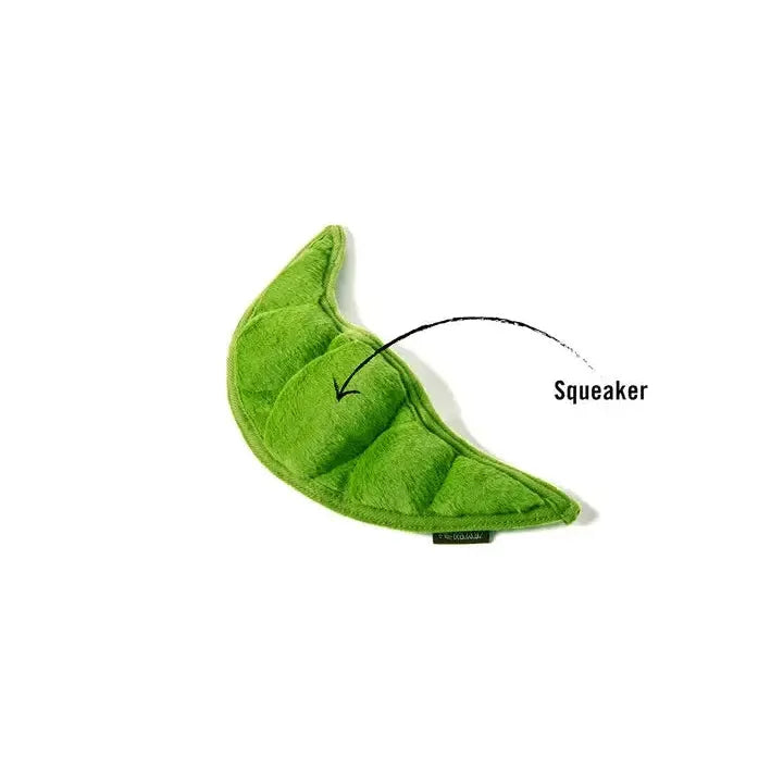 P.L.A.Y | Garden Fresh Peapod - Plush Dog Toy-P.L.A.Y-Love My Hound