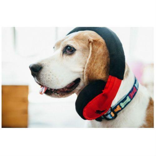 P.L.A.Y - Globetrotter - Headphones Plush Dog Toy-P.L.A.Y-Love My Hound