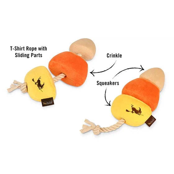 P.L.A.Y - Howling Haunts Canine Corn Dog Toy-P.L.A.Y-Love My Hound