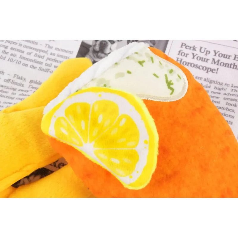 P.L.A.Y | International Classic Fish & Chips - Plush Dog Toy-P.L.A.Y-Love My Hound