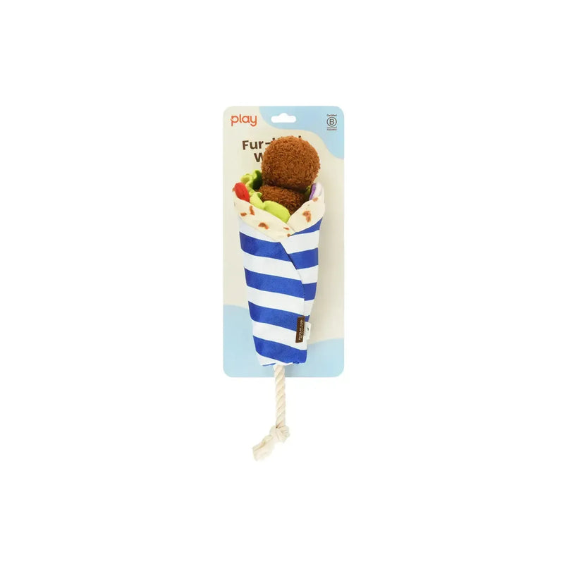 P.L.A.Y | International Classic Fur-lafel Wrap - Plush Dog Toy-P.L.A.Y-Love My Hound