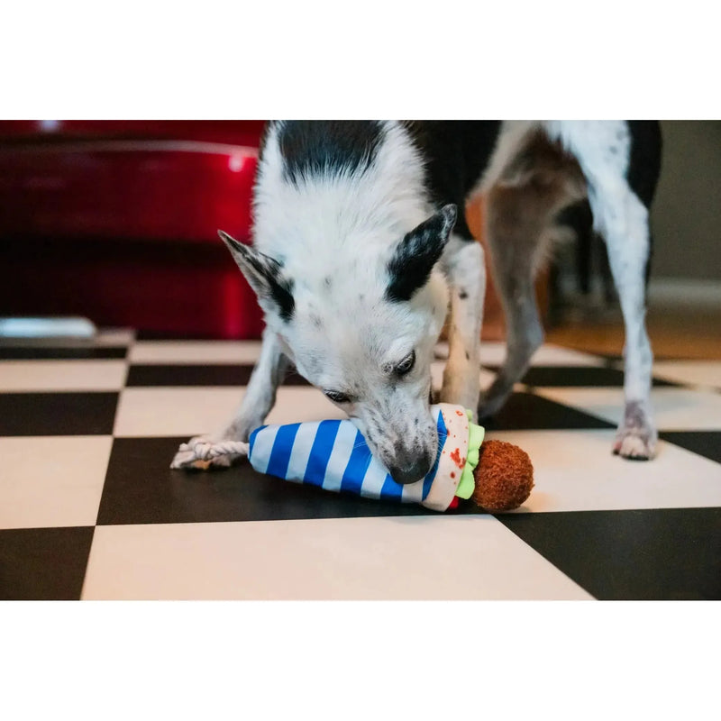 P.L.A.Y | International Classic Fur-lafel Wrap - Plush Dog Toy-P.L.A.Y-Love My Hound