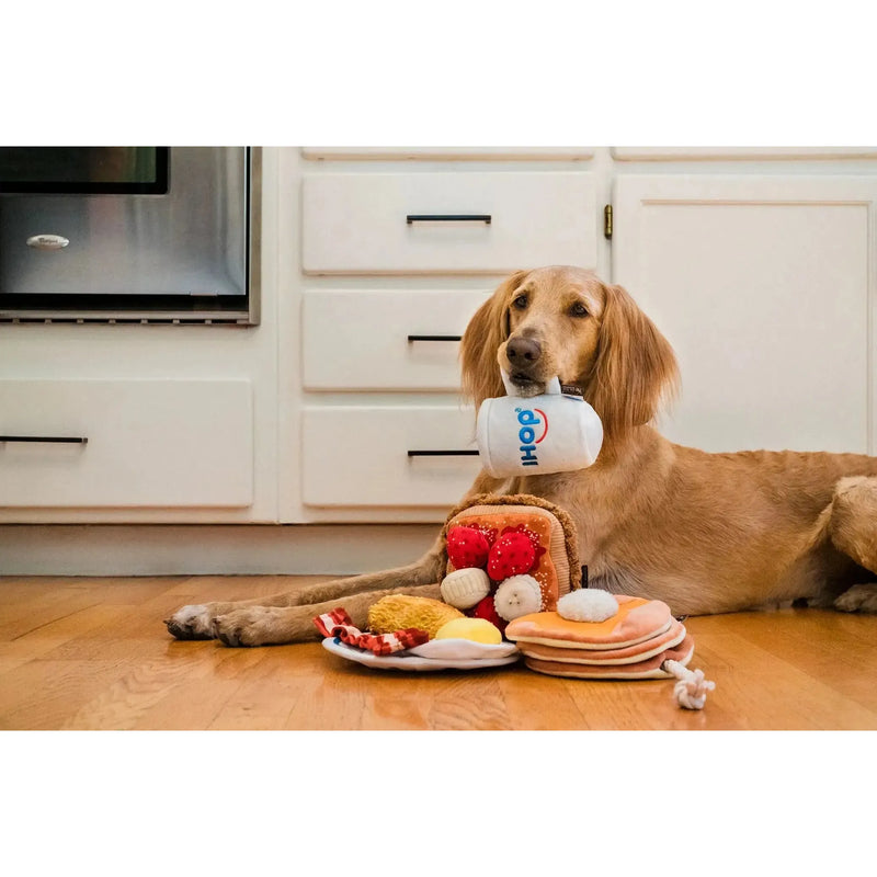 P.L.A.Y | Pancake Pup Stack - Plush Dog Toy-P.L.A.Y-Love My Hound
