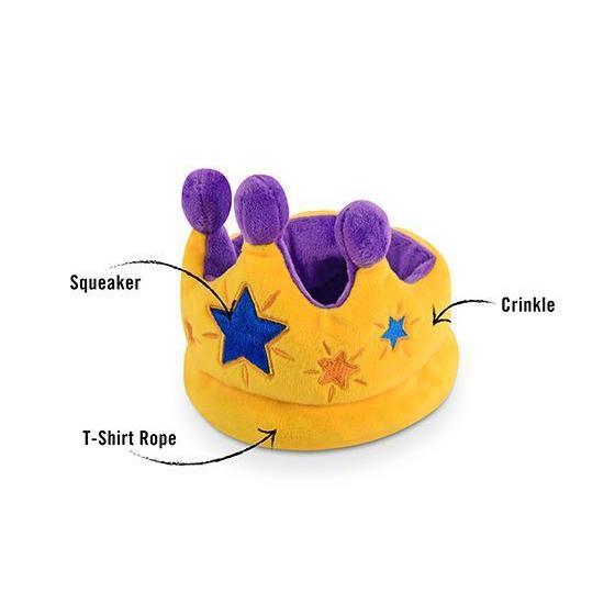 P.L.A.Y | Party Time - Canine Crown Plush Dog Toy