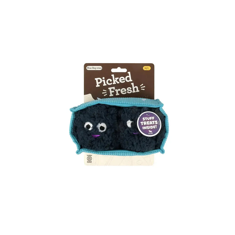 P.L.A.Y | Picked Fresh Blue Beg-rries - Plush Dog Toy-P.L.A.Y-Love My Hound