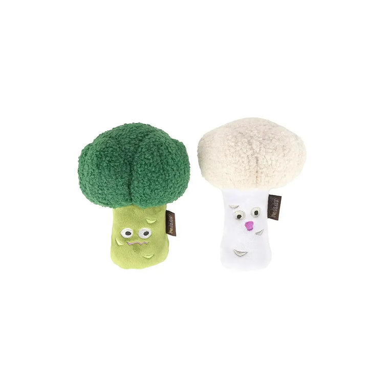 P.L.A.Y |  Picked Fresh Veggie Munch Duo - Plush Dog Toy