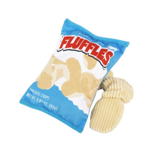 P.L.A.Y - Snack Attack - Fluffles Crisps Dog Toy