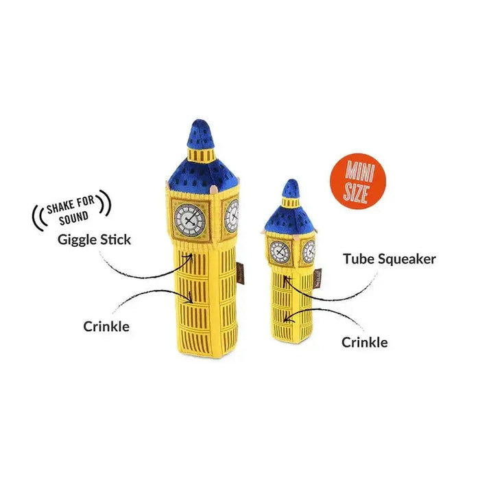 P.L.A.Y | Totally Touristy Big Ben - Dog Toy-P.L.A.Y-Love My Hound