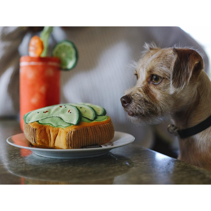 P.L.A.Y. - Barking Brunch Avo-Doggo Toast - Plush Dog Toy-P.L.A.Y-Love My Hound