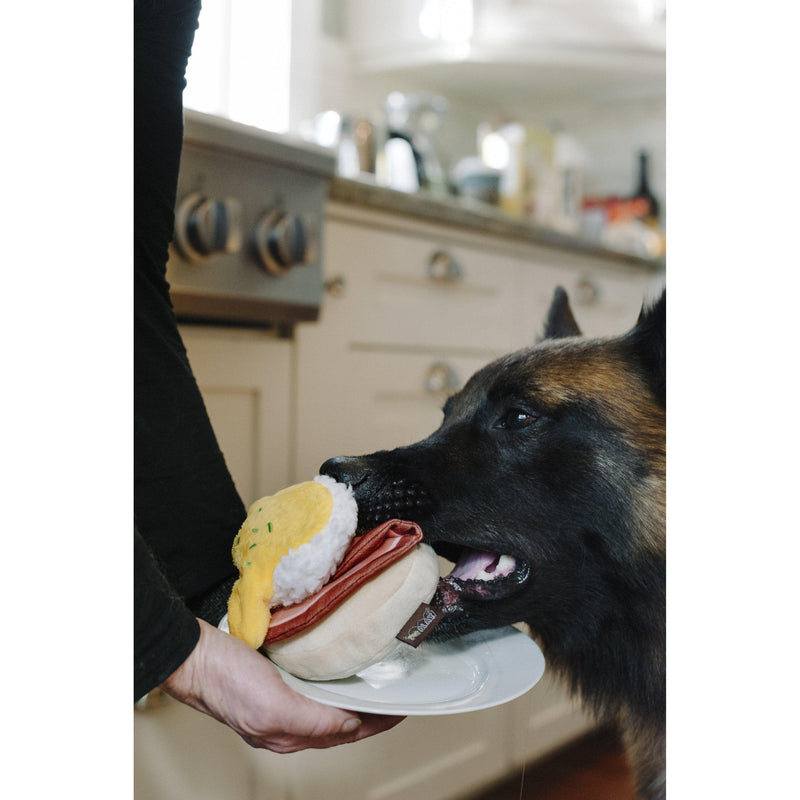 P.L.A.Y. - Barking Brunch Bennys Benedict Plush Dog Toy-P.L.A.Y-Love My Hound