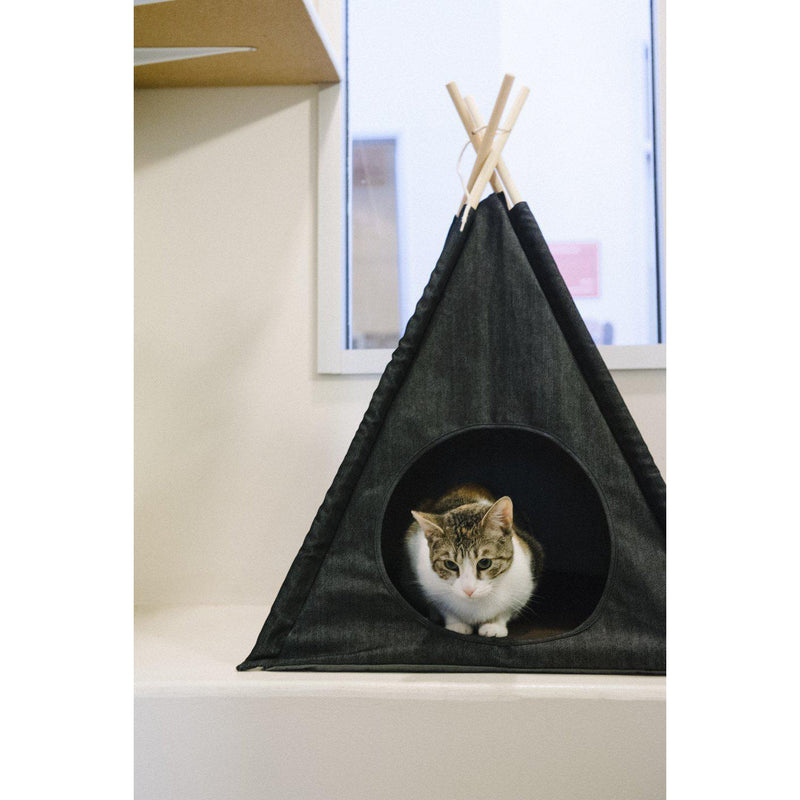 P.L.A.Y. - Pet Teepee - Urban Denim mi look-P.L.A.Y-Love My Hound