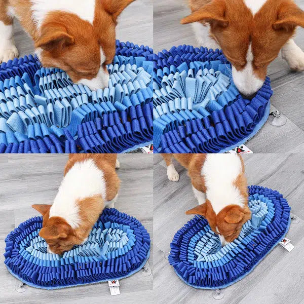 PawzNDogz | Fire & Ice™ AntiBite (Ice) Snuffle Mat | Challenge Level 2-PawzNDogz-Love My Hound