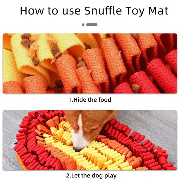 PawzNDogz | Fire & Ice™ AntiBite (Fire) Snuffle Mat | Challenge Level 2-PawzNDogz-Love My Hound