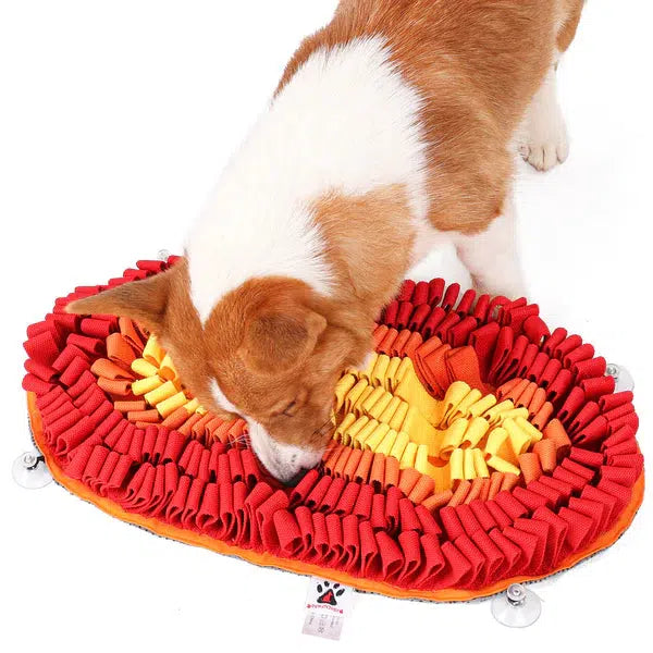 PawzNDogz | Fire & Ice™ AntiBite (Fire) Snuffle Mat | Challenge Level 2-PawzNDogz-Love My Hound