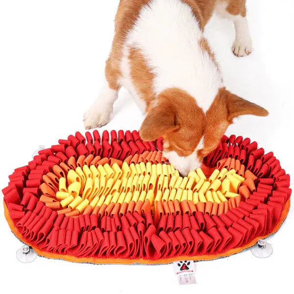 PawzNDogz | Fire & Ice™ AntiBite (Fire) Snuffle Mat | Challenge Level 2-PawzNDogz-Love My Hound