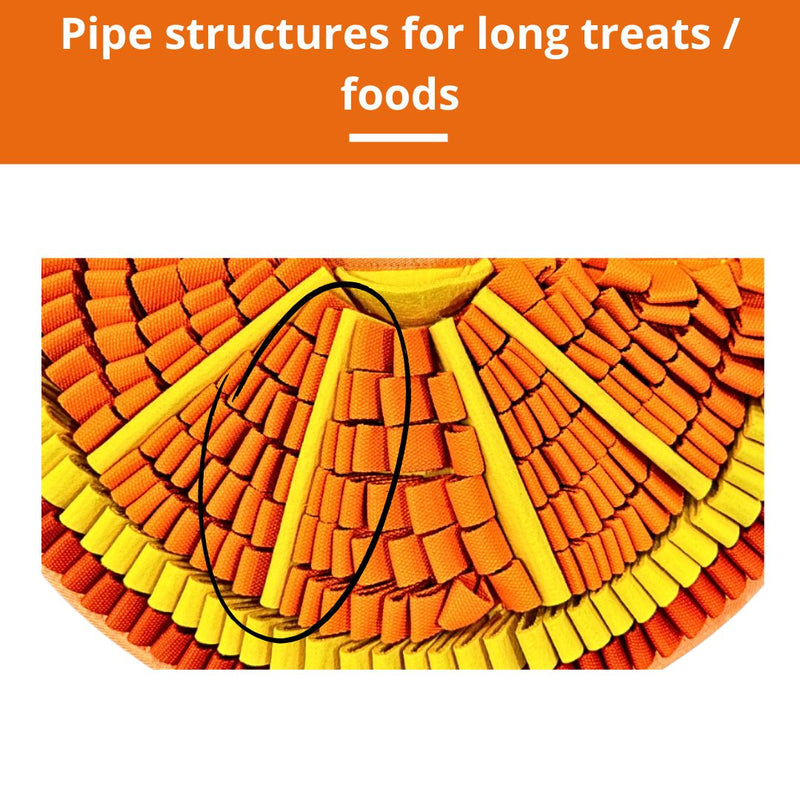 PawzNDogz | Tangy Orange™ Snuffle Mat - Challenge Level 2-PawzNDogz-Love My Hound