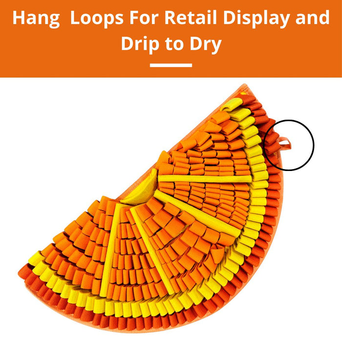 PawzNDogz | Tangy Orange™ Snuffle Mat - Challenge Level 2-PawzNDogz-Love My Hound
