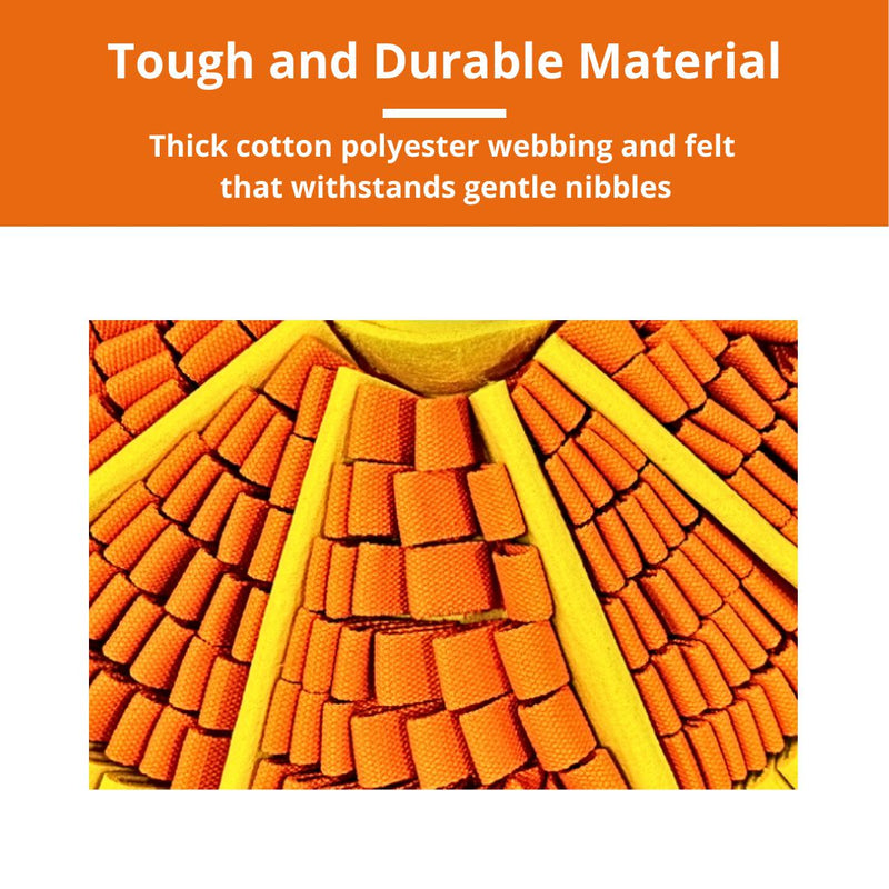PawzNDogz | Tangy Orange™ Snuffle Mat - Challenge Level 2-PawzNDogz-Love My Hound