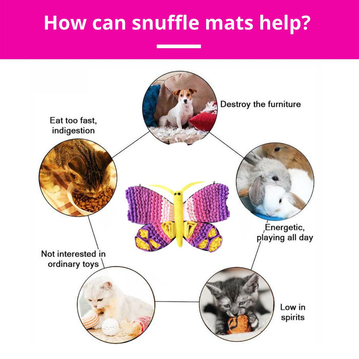 PawznDogz | Radiant Butterfly™ Snuffle Mat | Challenge Level 3-PawzNDogz-Love My Hound