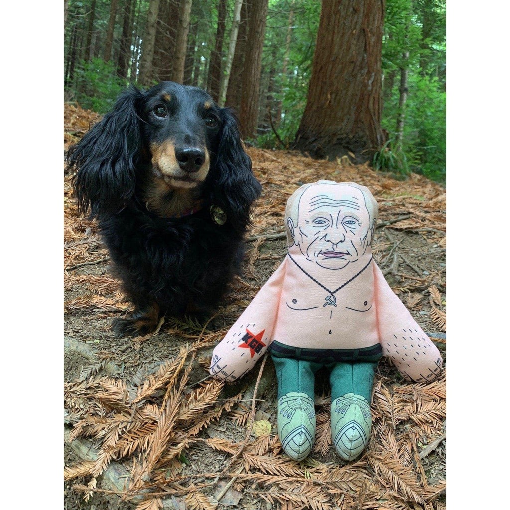 Putin Toy Pet Hates Vladimir Putin Plush Dog Toy | Love My Hound