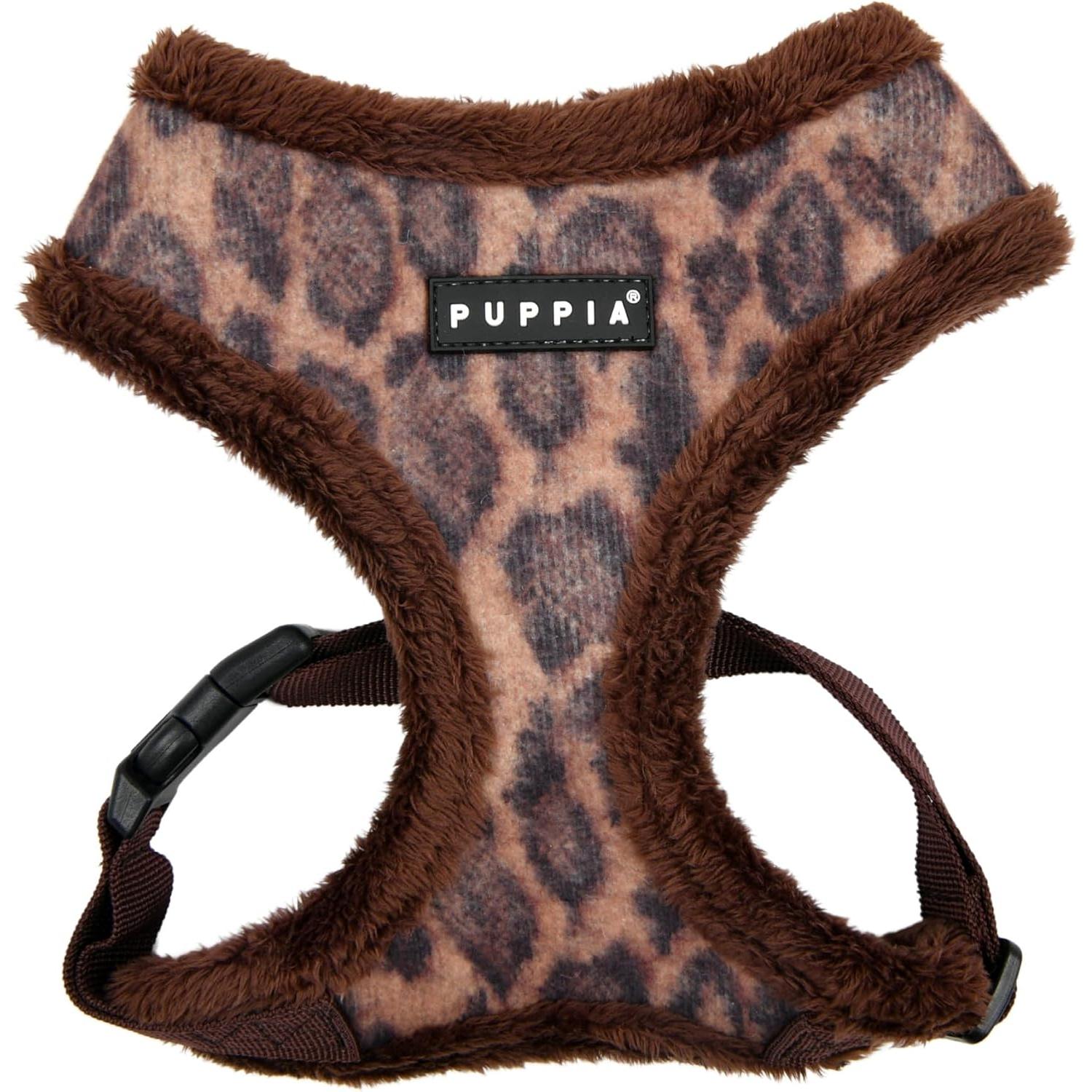 Puppia - Kovo Soft Dog Harness (A) - Brown Leopard-Puppia-Love My Hound