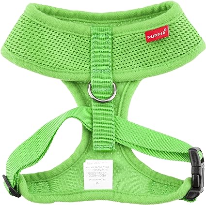 Puppia Soft Dog Harness (A) - Green-Puppia-Love My Hound