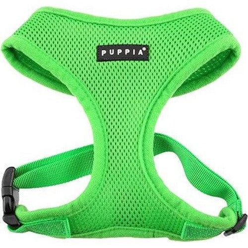 Puppia Soft Dog Harness (A) - Green