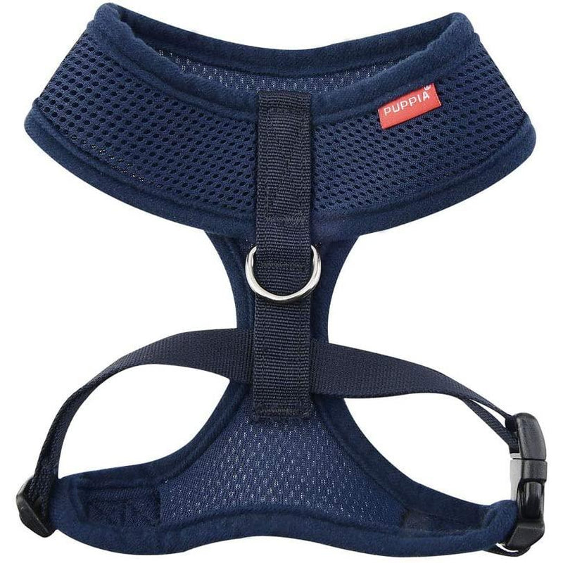 Puppia Soft Dog Harness (A) - Indigo-Puppia-Love My Hound