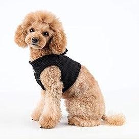 Puppia Soft Jacket Harness (B)- Black-Puppia-Love My Hound