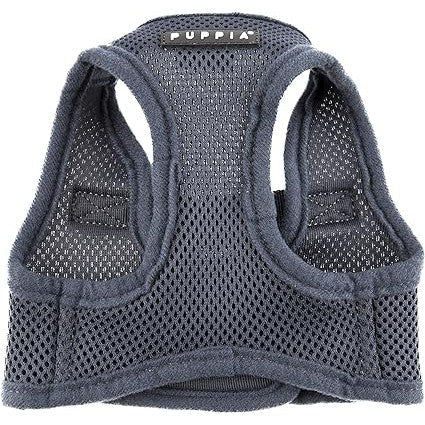 Puppia Soft Jacket Harness (B) - Grey-Puppia-Love My Hound