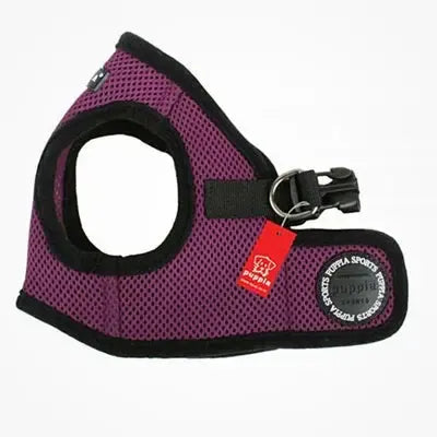 Puppia Soft Jacket Harness (B) - Purple-Puppia-Love My Hound