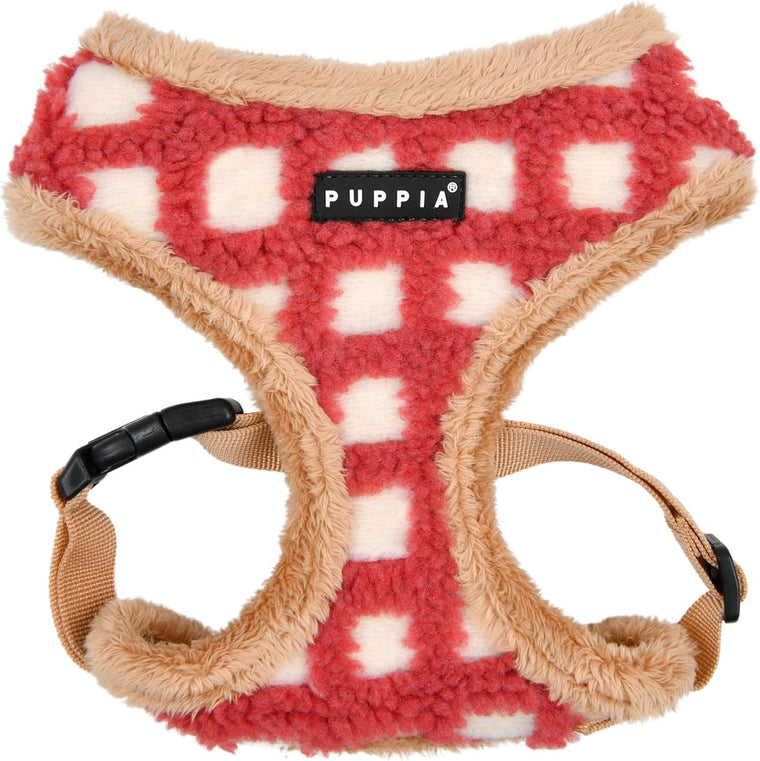 Puppia - Stefan Soft Dog Harness (A) - Coral