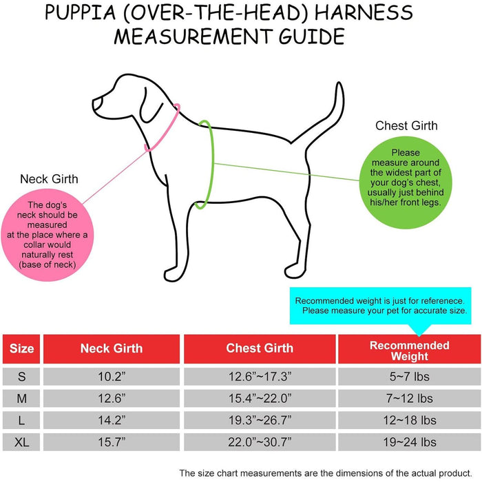Puppia - Stefan Soft Dog Harness (A) - Navy-Puppia-Love My Hound