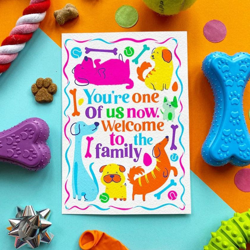 Scoff Paper | You're One Of Us Now - Edible Birthday Card-Scoff Paper-Love My Hound