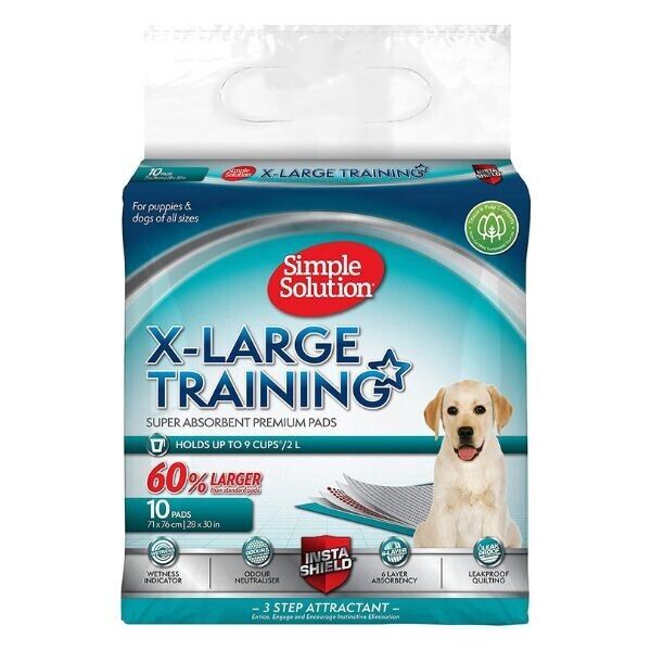 Simple Solution - Puppy Training Pads - 10pk Extra Large-Simple Solutions-Love My Hound