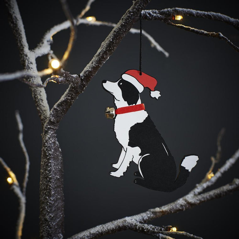 Sweet WIliam | Christmas Tree Decoration - Border Collie