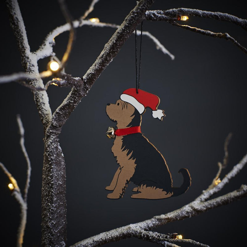 Sweet WIlliam | Christmas Tree Decoration - Yorkie-Sweet William-Love My Hound