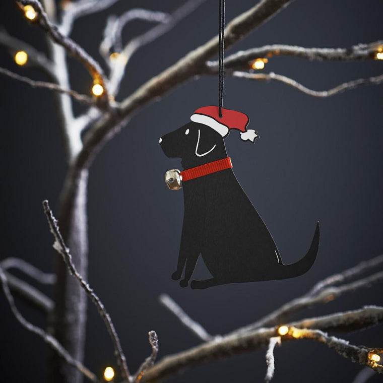 Sweet William | Christmas Tree Decoration - Black Labrador