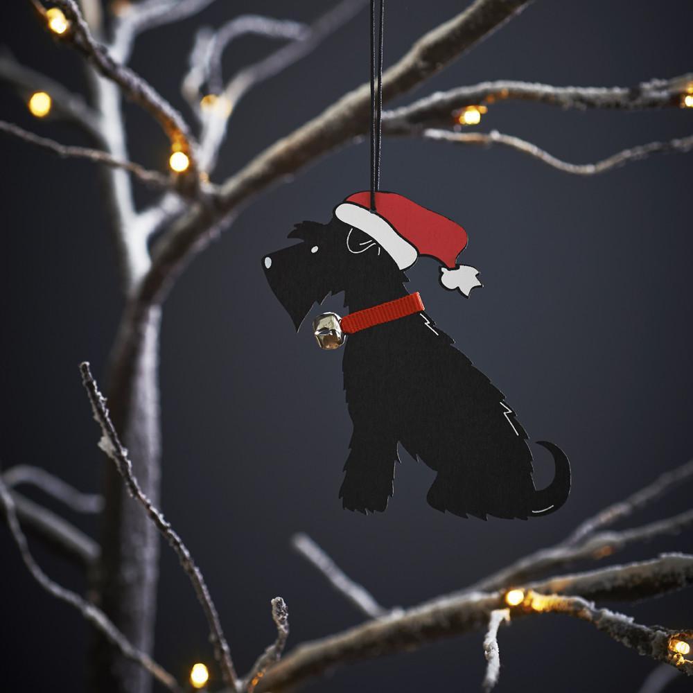 Sweet William | Christmas Tree Decoration - Black Shnauzer-Sweet William-Love My Hound