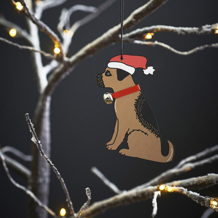 Sweet William | Christmas Tree Decoration - Border Terrier